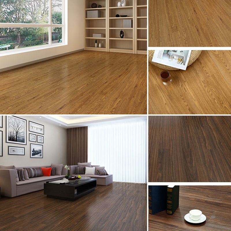 Frendorf | Rechteck PVC Bodenbelag Peel and Stick Glatt Holzlook Vinylboden