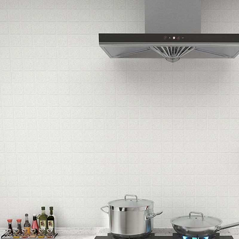Frendorf | Moderne wasserdichte Mosaikfliese glatte Peel-and-Stick-Rückwandfliese für die Küche