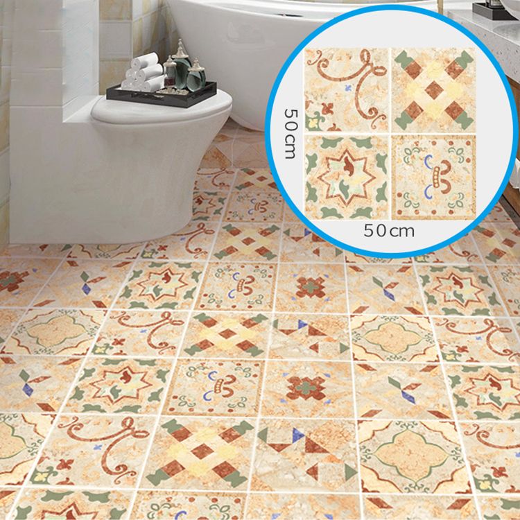 Frendorf | Spanisches Muster Einzelfliese Schimmelresistente Peel & Stick Fliese für Rückwand