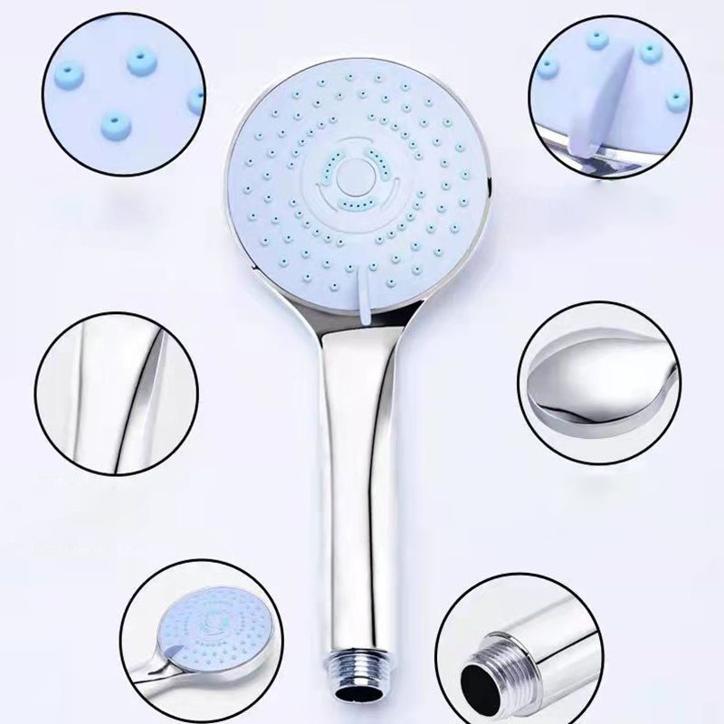 Frendorf | Kunststoff Handheld Duschkopf Badezimmer Duschkopf mit einstellbarem Wasserfluss