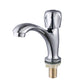 Frendorf | Zeitgenössischer Centerset Wasserhahn Knopfgriff Niedriger Bogen Massivmessing Wasserhahn