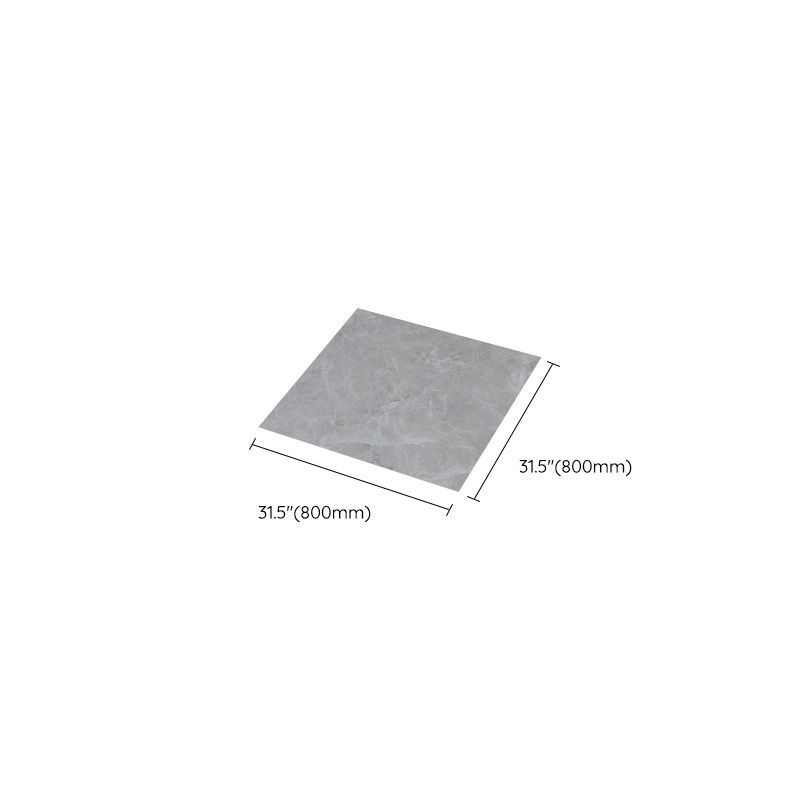 Frendorf | Home Indoor Vinylboden Peel and Stick Marmor-Druck Quadrat PVC-Bodenbelag