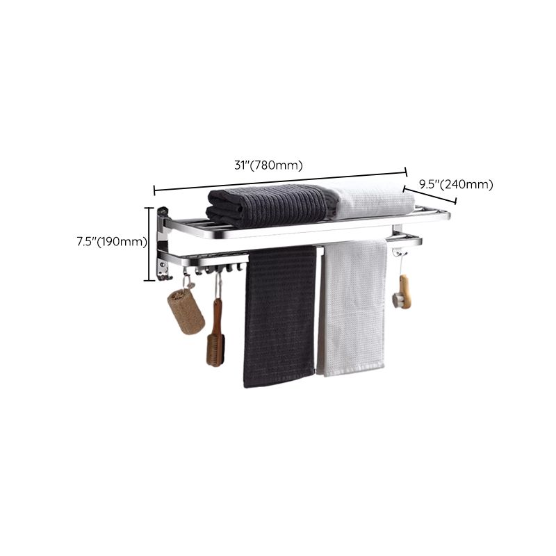 Frendorf | Modernes Edelstahl-Badezimmer-Set Papierhalter Badregal Badezimmerzubehör