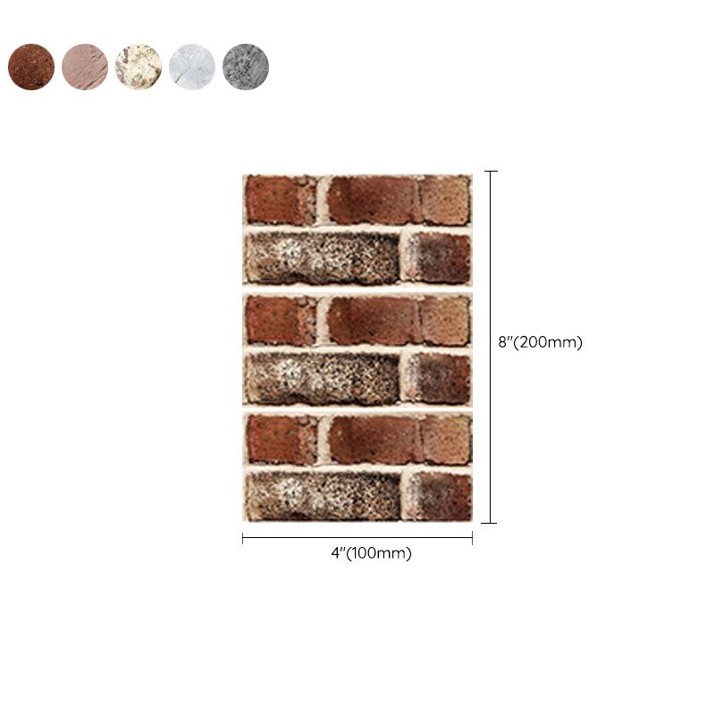 Frendorf | 3D Brick Peel and Stick Wandfliese PVC Peel and Stick Fliese für die Küche