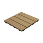 Frendorf | 11 Pack 12" X 12" Quadratische Deck-/Terrassenfliesen Snap Fit für Außenpatiofliesen