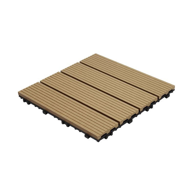 Frendorf | 11 Pack 12" X 12" Quadratische Deck-/Terrassenfliesen Snap Fit für Außenpatiofliesen