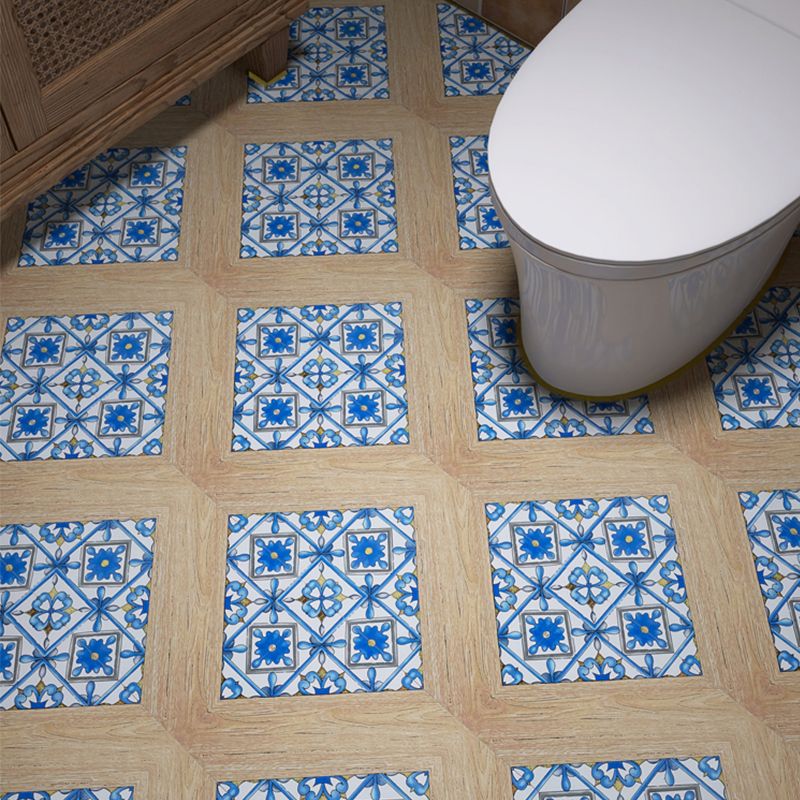 Frendorf | Fancy PVC Vinylboden Peel and Stick Geometrisch Bedrucktes Vinylplankenboden