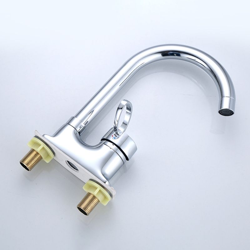 Frendorf | 1oder2-Griff Gebürstetes Nickel Weitverbreiteter Wasserhahn 2 Loch Center Set Waschbecken Wasserhahn