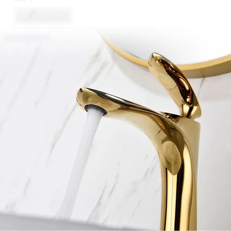 Frendorf | Glam Style Wasserhahn Einhebel-Handhabung Waschtisch Waschbecken Badezimmer Wasserhahn