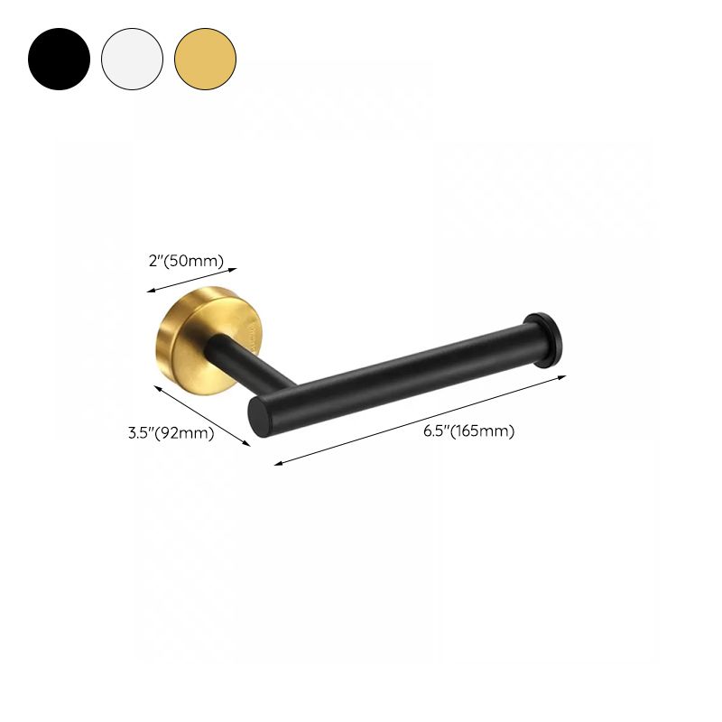 Frendorf | Modernes Badezimmer-Hardware-Set aus Edelstahl Gebürstetes Chrom Handtuchstange/Ring & Bademantel-Haken