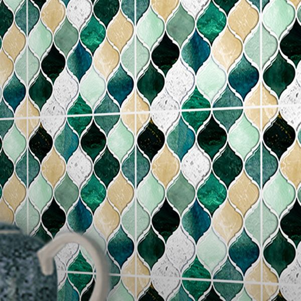 Frendorf | Mosaikfliesen zum Abziehen und Einkleben Fliesen Küchen-Wasserdichter Spritzschutz Abziehbare Wandfliesen