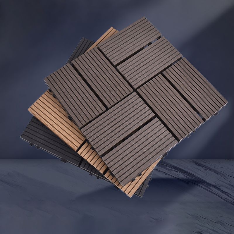 Frendorf | Modernes Kunststoffholz-Laminatplankendeck im Freien, schimmelresistentes Laminat