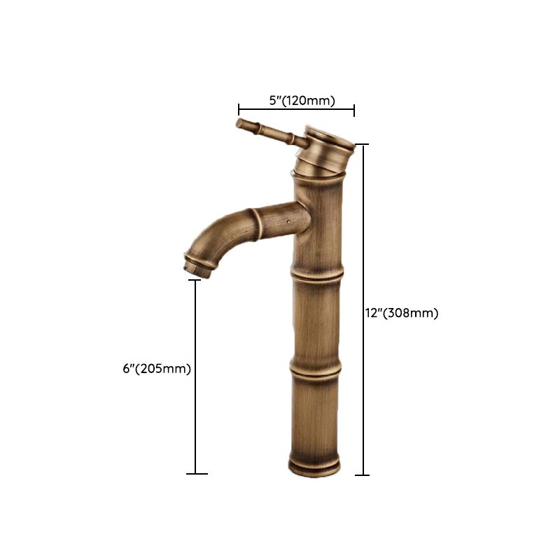Frendorf | Messing Land Becken Wasserhahn Einloch Waschbecken Wasserhahn für Badezimmer