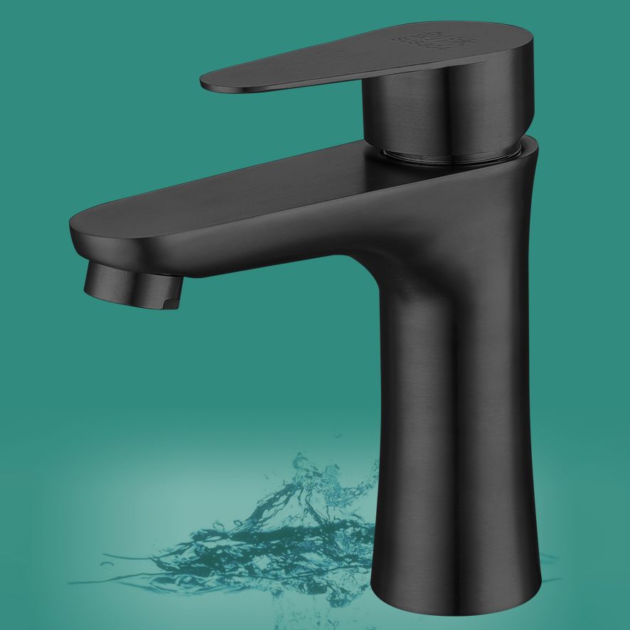 Frendorf | Rundes Gefäß Wasserhahn Hebelgriff Edelstahl Badezimmer Wasserhahn mit Wasserhose