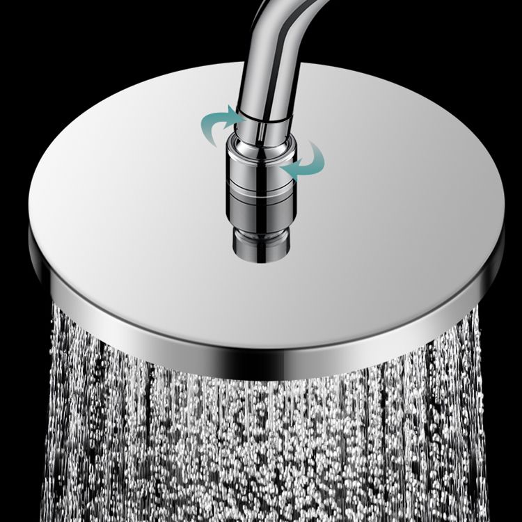 Frendorf | Runde feste Duschmetall moderne Duschkopf-Kombination für das Badezimmer