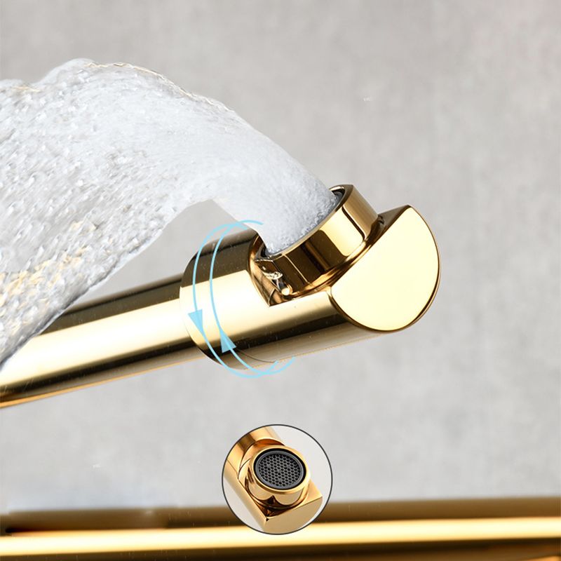 Frendorf | Moderner Pull-down Wasserhahn Einhand Wandmontierter Topf-Füller Niedrigprofil 1-Halter Füller