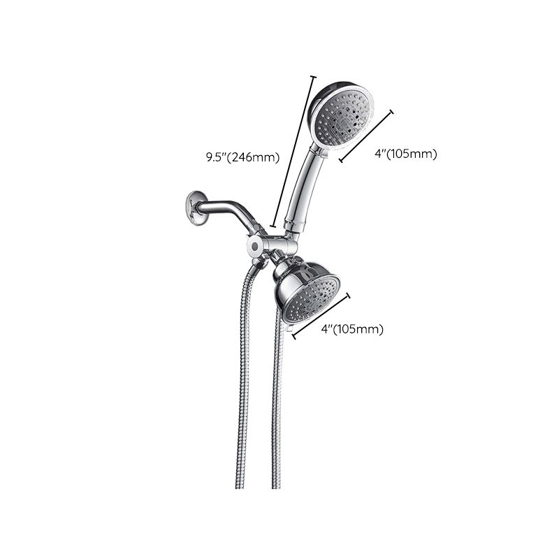 Frendorf | Traditionelle Dual-Duschköpfe Zuhause Metall Runde Form Dual-Dusche
