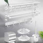 Frendorf | Modernes Badezimmerzubehör Hardware-Set Weißes Metall Badezimmerzubehör Kit