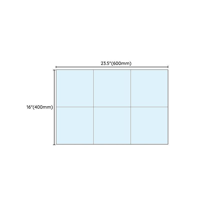Frendorf | Modern Peel and Stick Fliesen Vinyl Quadratische Peel & Stick Mosaikfliese