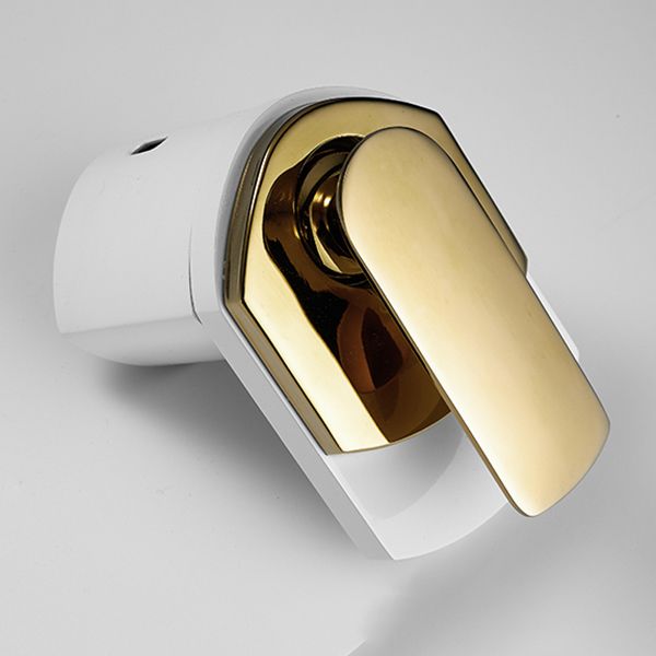 Frendorf | Badezimmer Waschbecken Wasserhahn Hebelgriff Messing Wasserfall Auslauf Waschbecken Wasserhahn