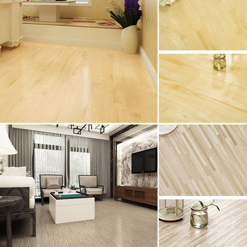 Frendorf | Rechteck PVC Bodenbelag Peel and Stick Glatt Holzlook Vinylboden