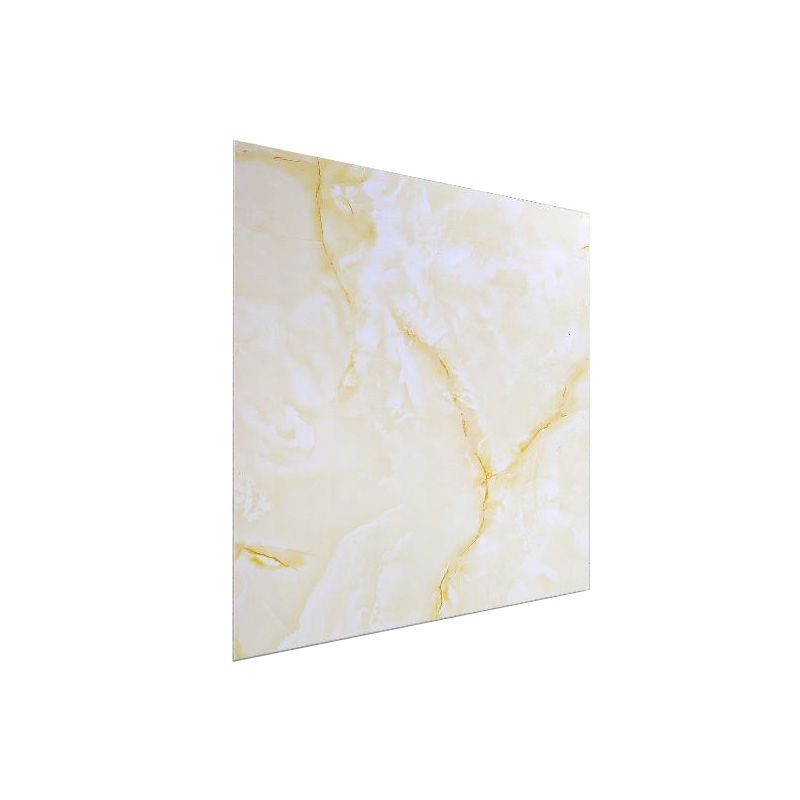 Frendorf | Home Indoor Vinylboden Peel and Stick Marmor-Druck Quadrat PVC-Bodenbelag