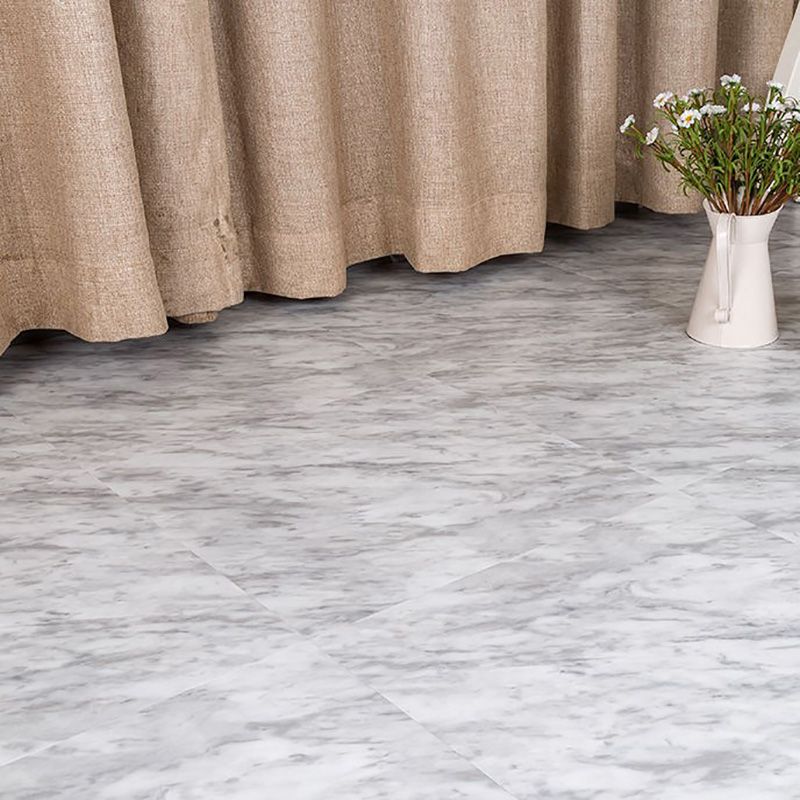 Frendorf | Home Indoor Vinylboden Peel and Stick Marmor-Druck Quadrat PVC-Bodenbelag