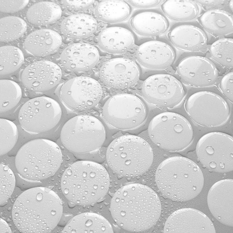 Frendorf | Moderne Peel and Stick Fliesen PVC Penny Round Peel and Stick Rückwandfliesen