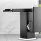Frendorf | Moderner Wasserhahn für Waschbecken Messing Hebelgriffe LED Wasserfall Waschbeckenarmatur