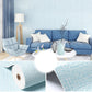 Frendorf | Modern Pearl Wandschmuck Flachs Wandzugangsplatte Abziehen und Aufkleben Dicke Schaumleiste