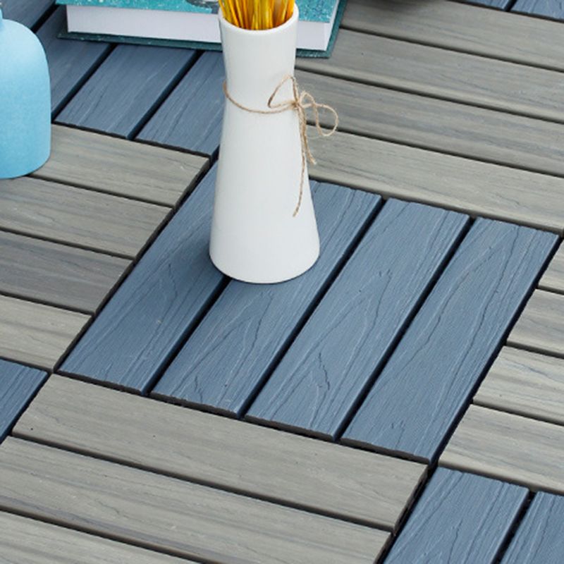 Frendorf | 12" X 12" 4-Slat Quadrat PVC Bodenfliesen Mit Interlocking Installation Bodenplatten Fliesen