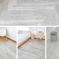 Frendorf | PVC-Bodenbelag Stein-Design Peel & Stick Quadrat-Vinylboden für das Wohnzimmer