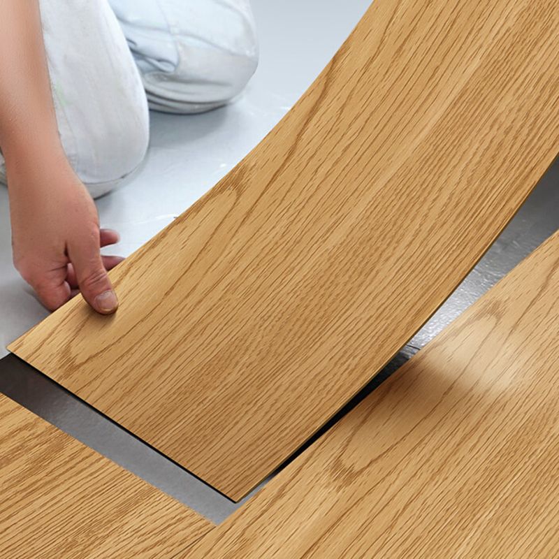 Frendorf | Peel and Stick PVC Bodenbelag Glatte Holzoptik Effekt Rutschsichere Vinylböden