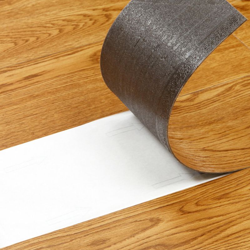 Frendorf | PVC-Bodenbelag Peel and Stick Glatte Holzoptik Rechteck Vinylboden