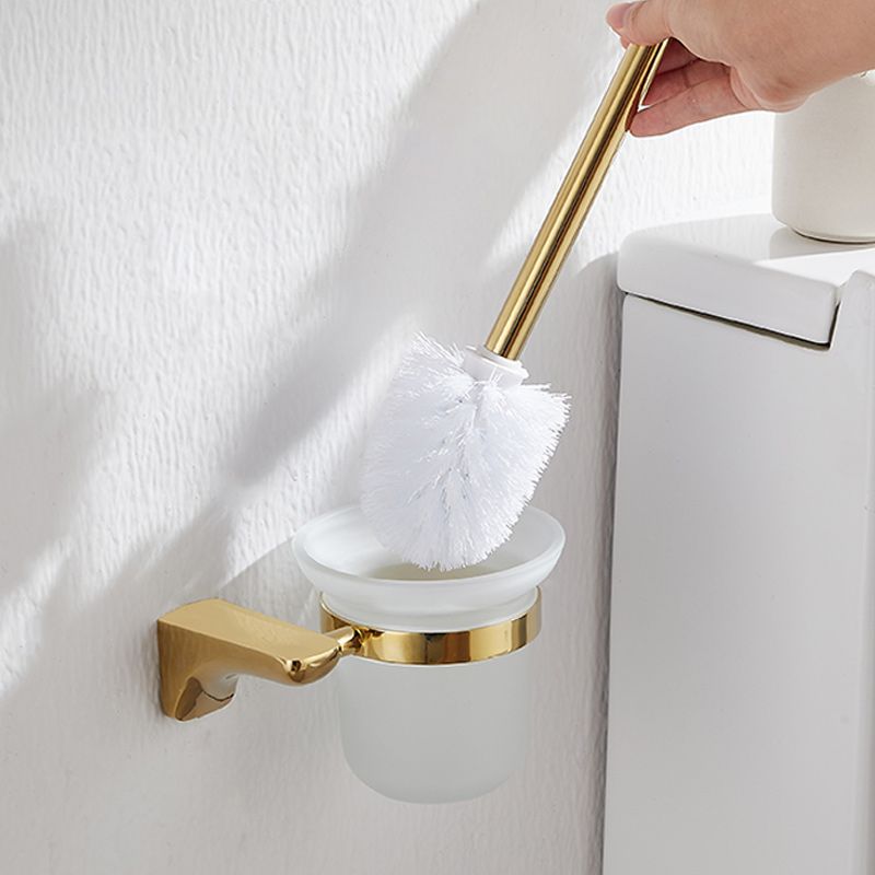 Frendorf | 2-teiliges Metall-Badaccessoire-Set Traditionelle WC-Bürste und Halter-Set