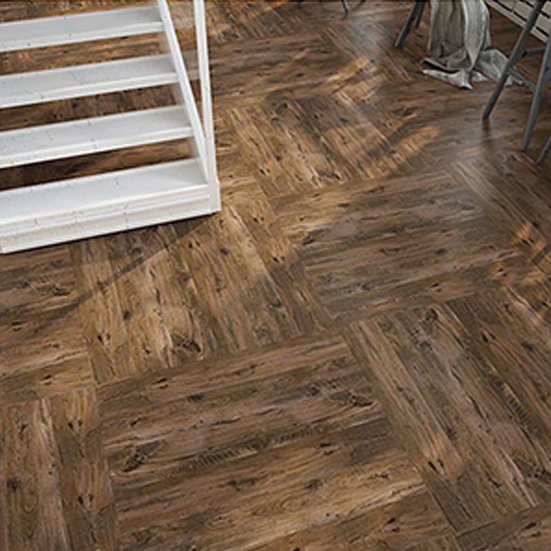 Frendorf | Modernes Peel and Stick Tile Kunststoff Flexibles Holzlook Kratzfestes Vinylplanke