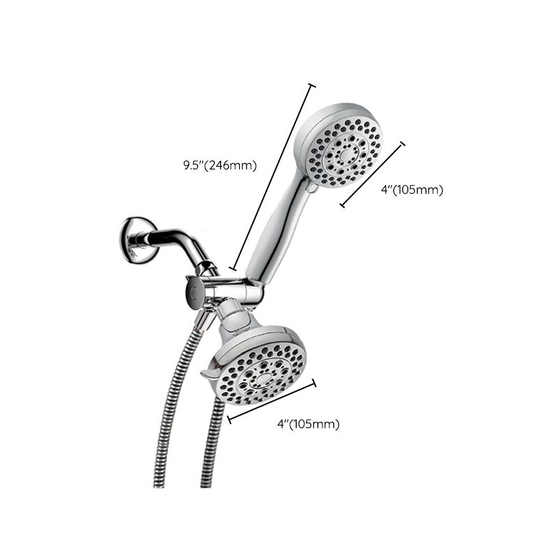 Frendorf | Traditionelle Dual-Duschköpfe Zuhause Metall Runde Form Dual-Dusche