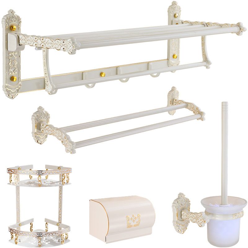 Frendorf | Traditionelles Metall Badezimmerzubehör Hardware Set mit Papierhalter