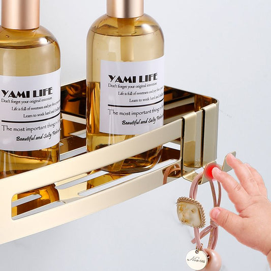 Frendorf | 3-teilige moderne Badzubehörset aus Edelstahl, Badregal