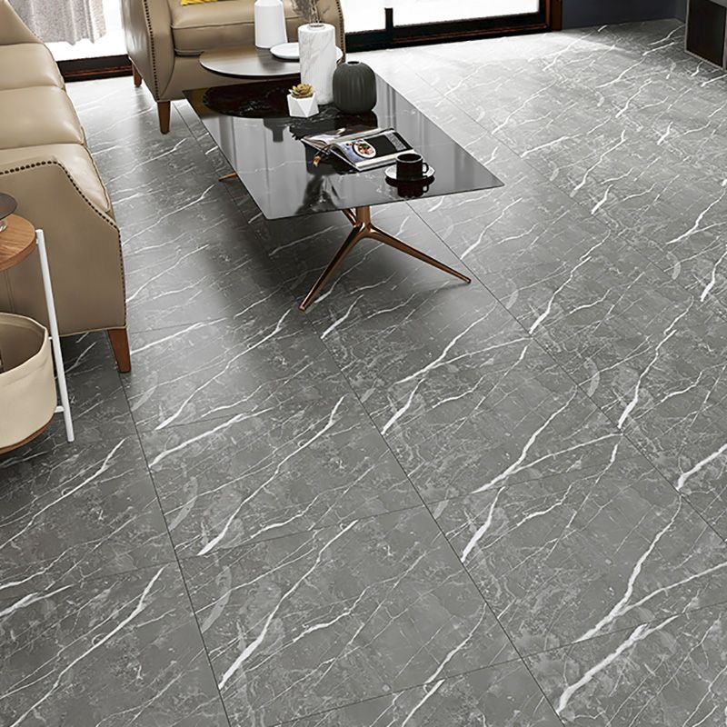 Frendorf | Home Vinylboden Peel and Stick Marmor-Optik quadratische PVC-Bodenbeläge für das Wohnzimmer