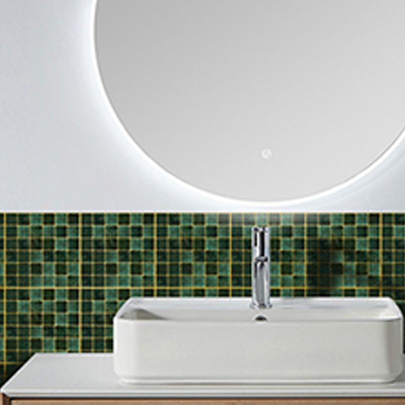 Frendorf | Mosaikfliesen Tapete PVC Quadratische Form Abzieh- und Klebefliesen