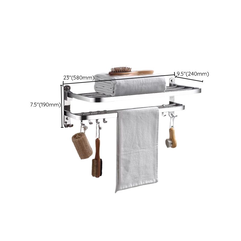 Frendorf | Modernes Edelstahl-Badezimmer-Set Papierhalter Badregal Badezimmerzubehör