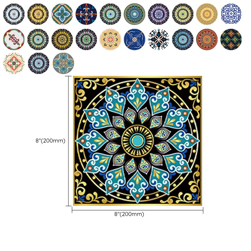 Frendorf | PVC Peel & Stick Mosaikfliese Quadrat Mosaikfliesen Tapete mit wasserdicht