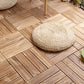 Frendorf | Kiefer Fußbodenfliese Wasserabweisend Klick-Lock Tradition Holzboden für Wohnzimmer