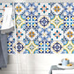 Frendorf | Quadratische spanische Einzelfliese schimmelresistente Peel & Stick-Fliese