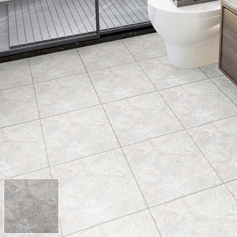 Frendorf | Quadratische Badezimmer PVC-Bodenbeläge 12" x 12" x 0,07 mm Peel and Stick Vinyl-Bodenbeläge
