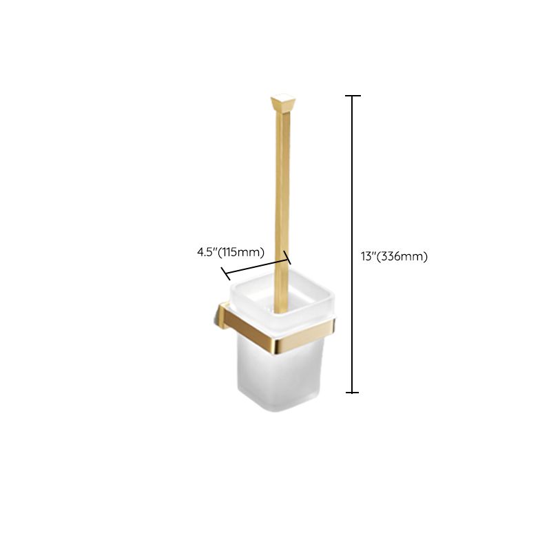 Frendorf | Gebürstetes Messing Badezimmer Hardware Set Retro Golden Badezimmer Zubehör Set