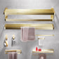 Frendorf | Gebürstetes Messing Badezimmer Hardware Set Retro Golden Badezimmer Zubehör Set