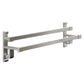 Frendorf | Graues Badezimmer Zubehör Set Zeitgenössischer Stil Aluminium Handtuchstange
