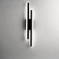 Alana Moderne LED Wandleuchte - Elegante Schwarz/Goldene Wandbeleuchtung für Wohnzimmer und Schlafzimmer